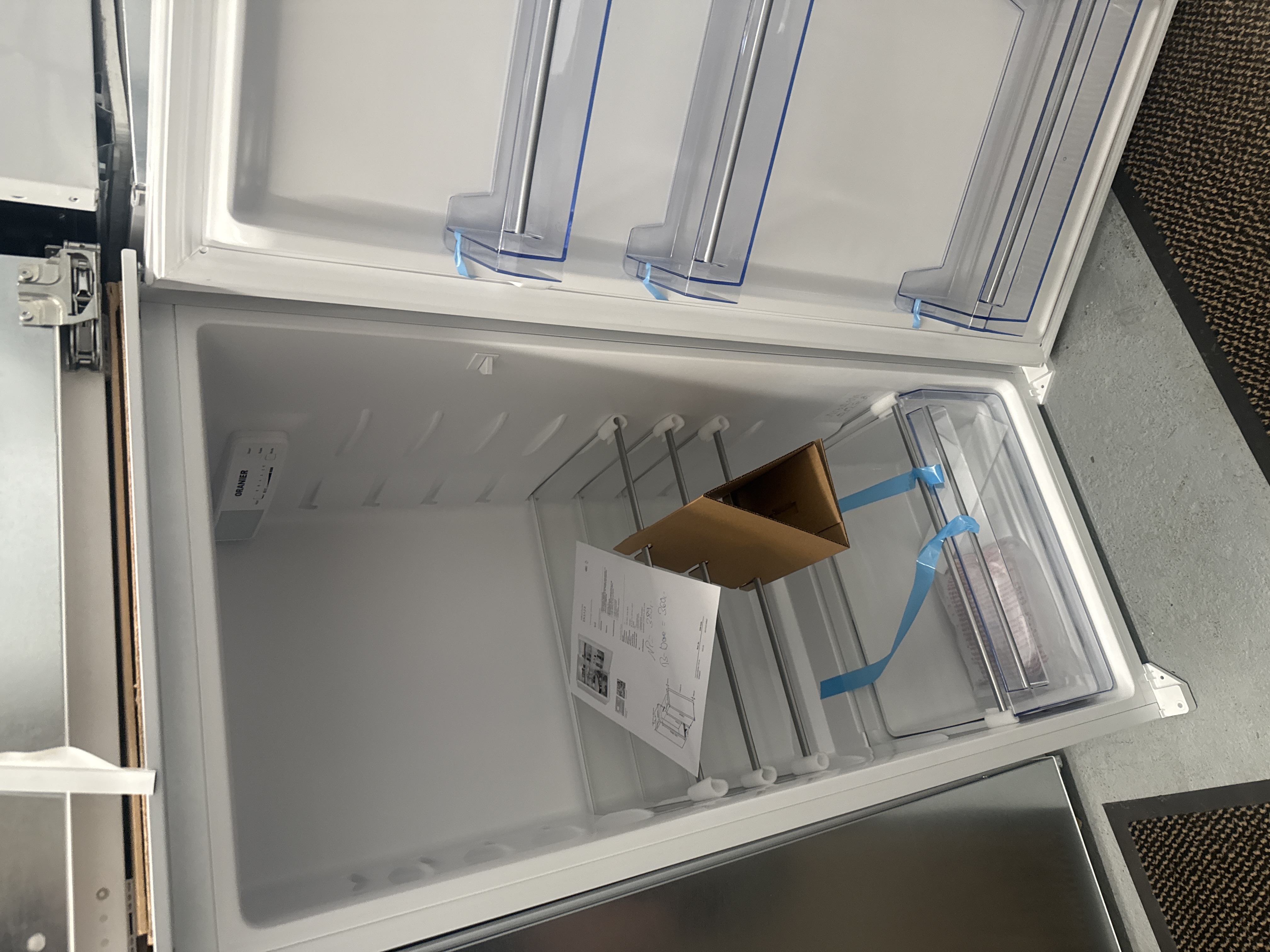 Einbau-Kühlschrank 122er Schlepptür Oranier EKS123