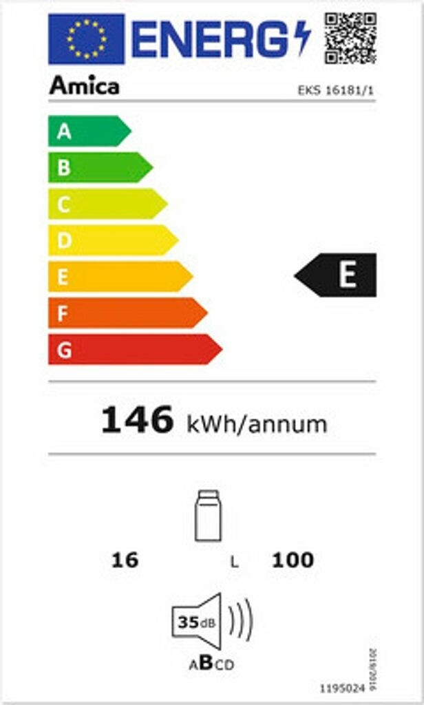 Einbaukühlschrank mit Gefrierfach 88 cm